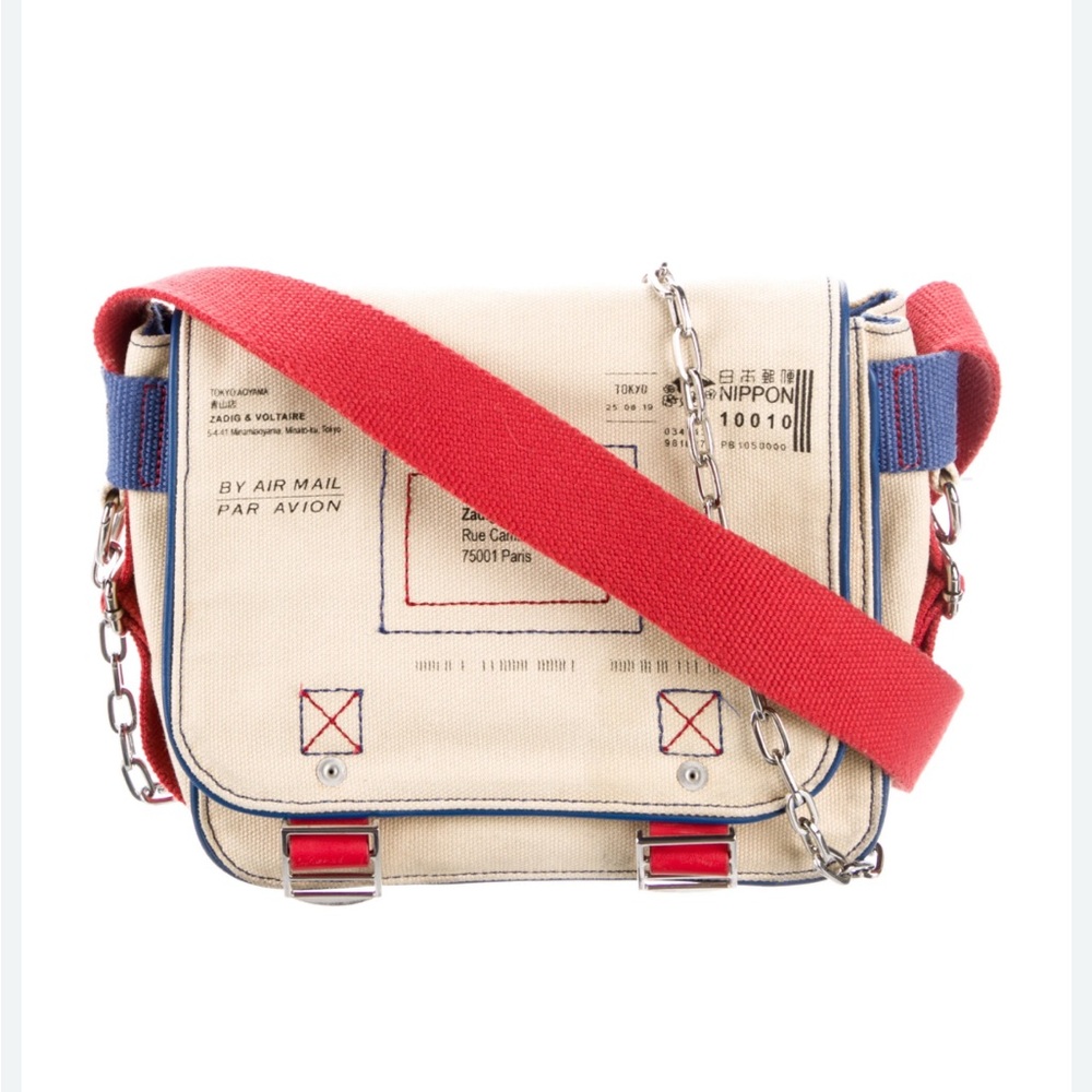 Zadig&Voltaire Canvas Messenger Bag